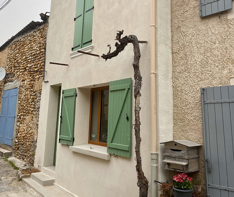 Rénovation totale d’une maison de village dans le verdon